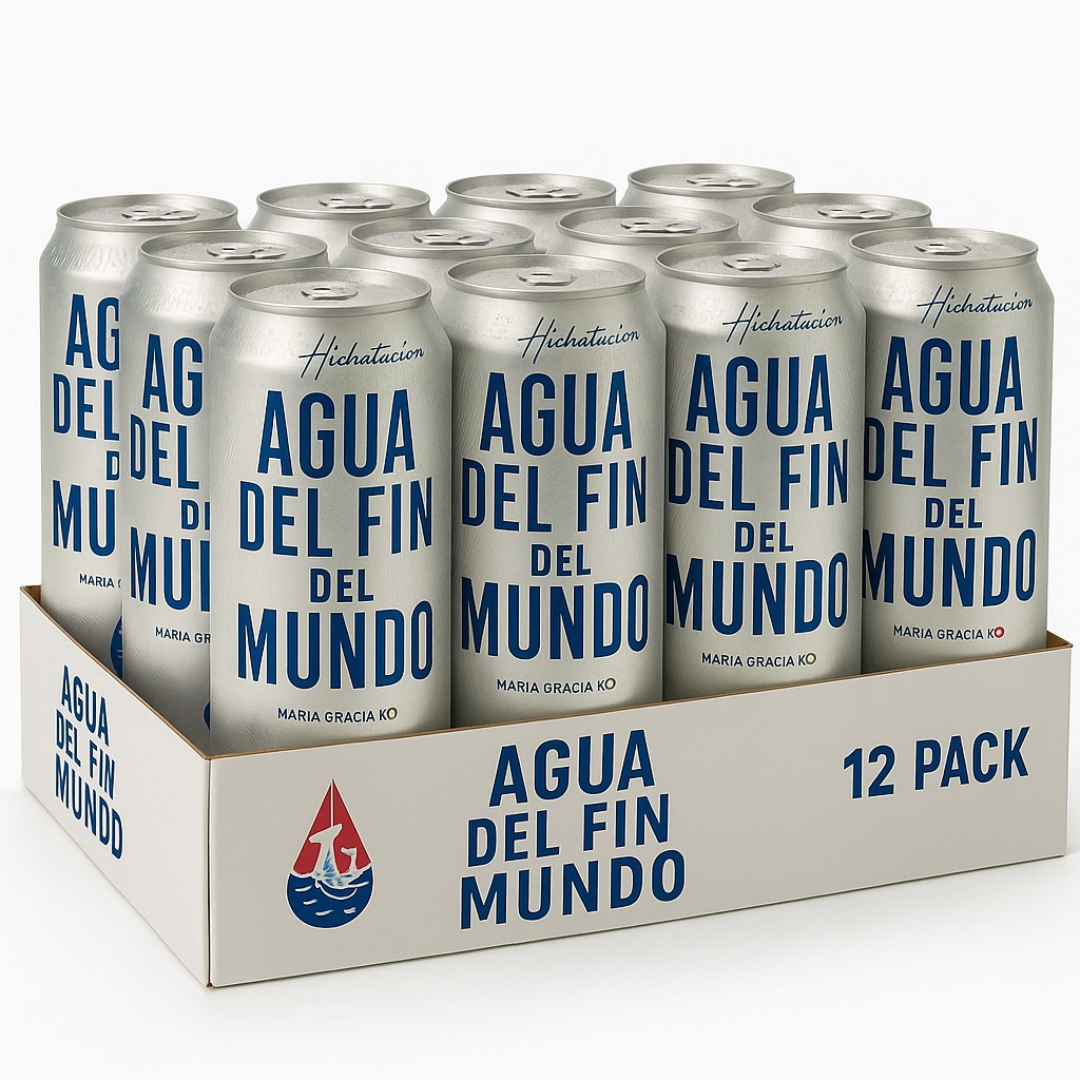 Agua del Fin del Mundo ā Alkaline Water 12-Pack ā pH 8.5 ā Premium Hydration ā 16 fl oz