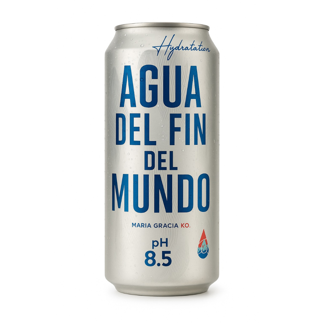 Agua del Fin del Mundo – Premium Alkaline Water pH 8.5 – Natural Minerals – 16 fl oz