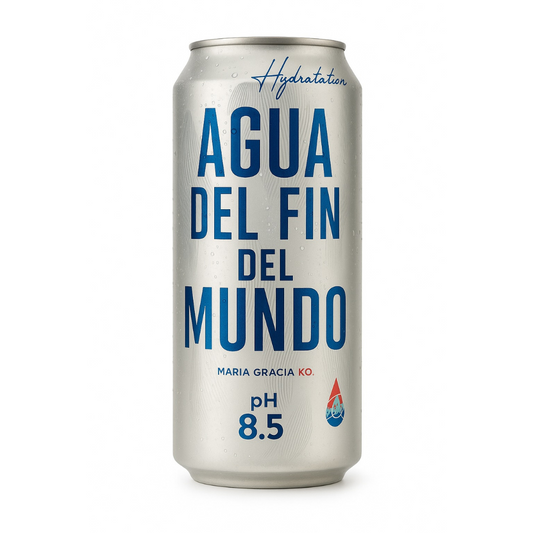 Agua del Fin del Mundo – Premium Alkaline Water pH 8.5 – Natural Minerals – 16 fl oz