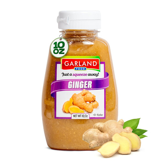 Garland Ginger Paste – Easy Squeeze Bottle – 10 oz