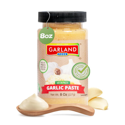 Garland Garlic Paste – Smooth Garlic Spread – 8 oz