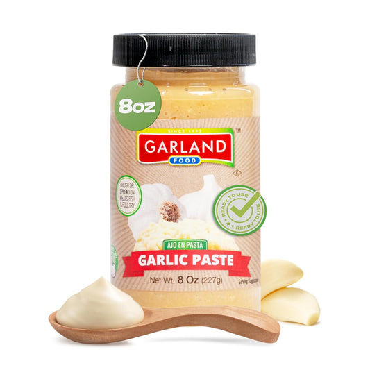 Garland Garlic Paste – Smooth Garlic Spread – 8 oz
